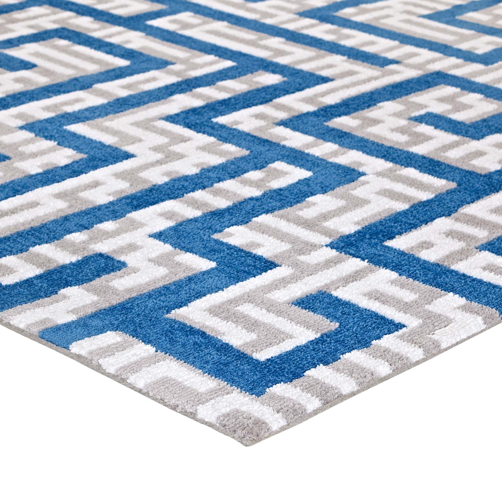 Nahia Geometric Maze Area Rug - East Shore Modern Home Furnishings