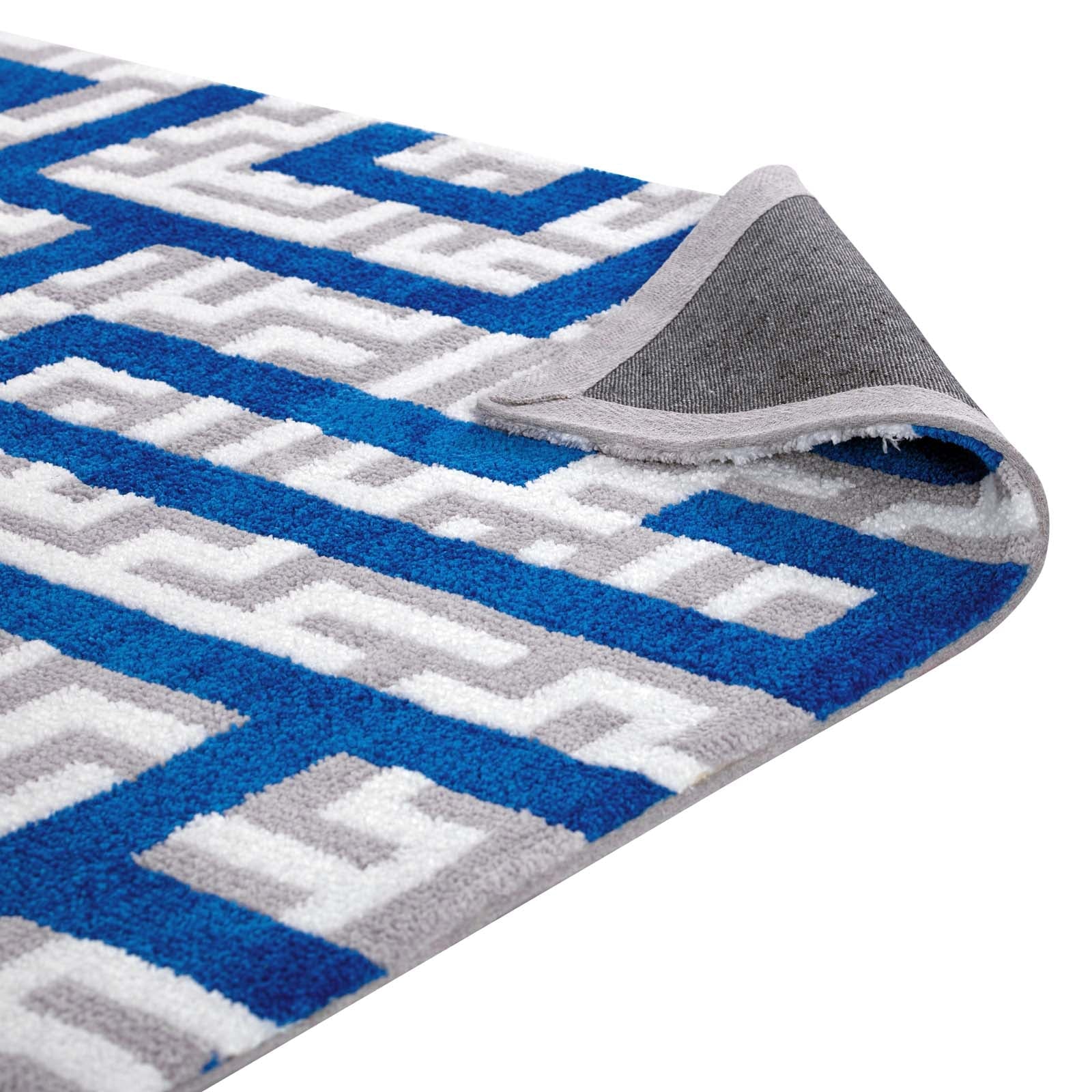 Nahia Geometric Maze Area Rug - East Shore Modern Home Furnishings