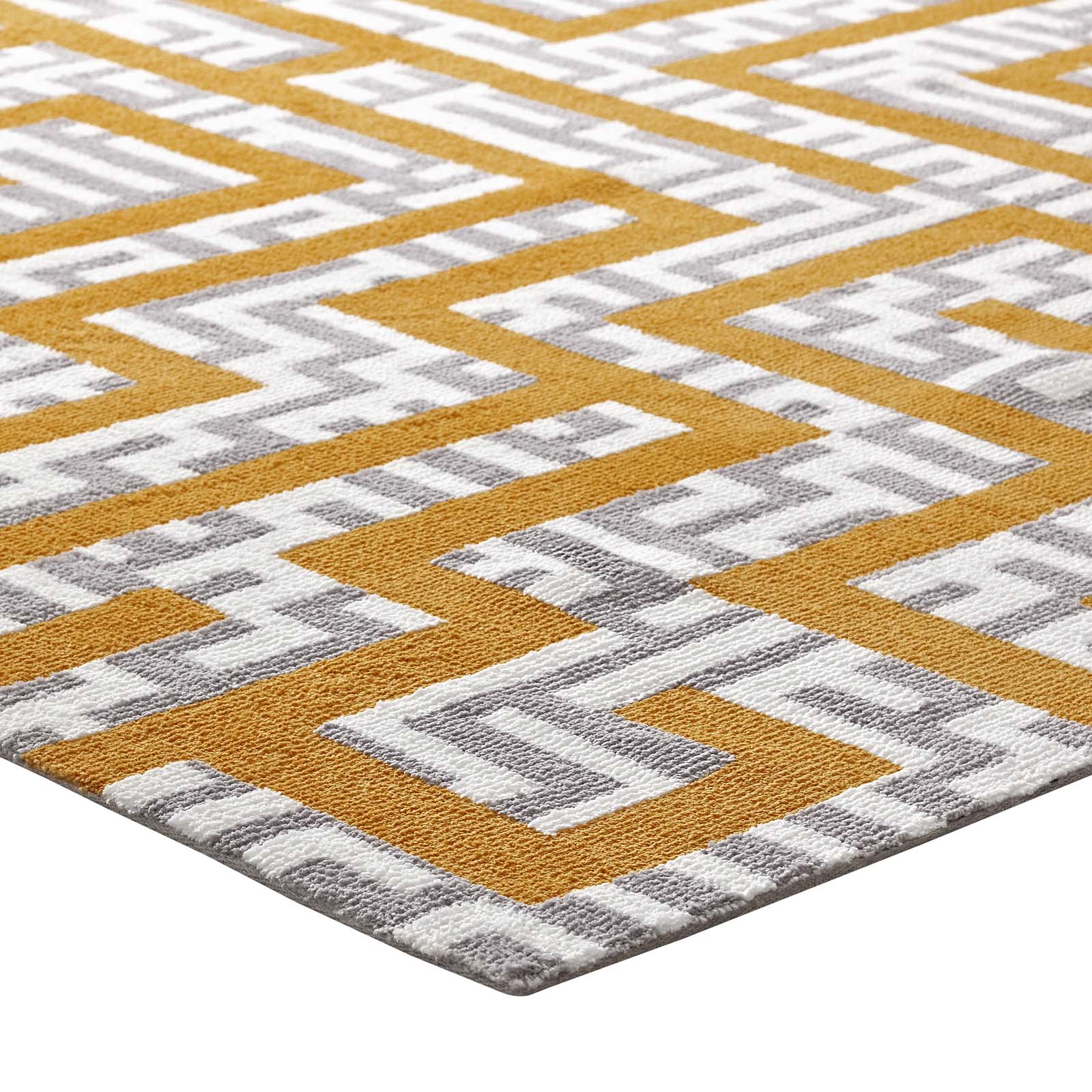 Nahia Geometric Maze Area Rug - East Shore Modern Home Furnishings