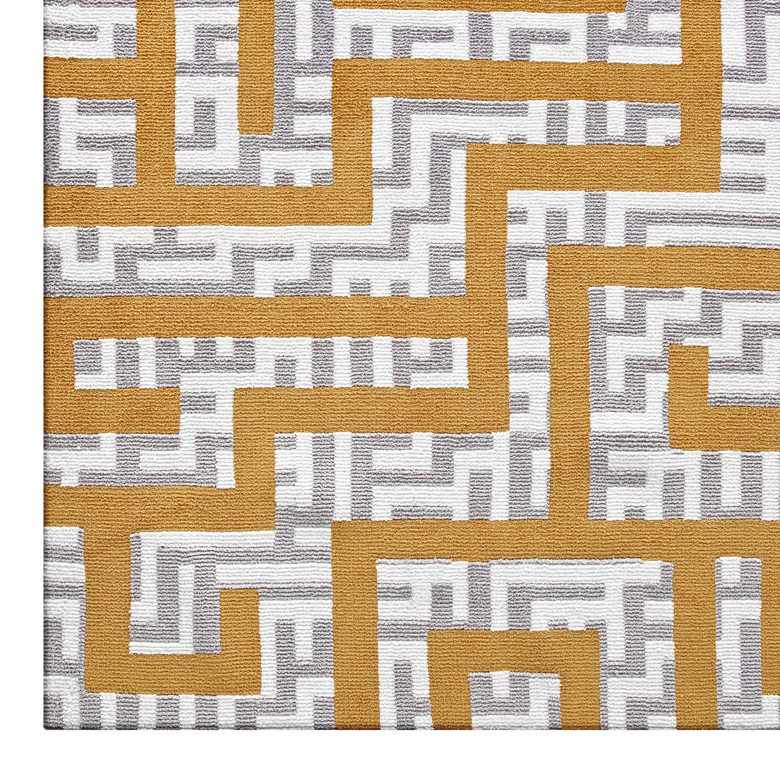 Nahia Geometric Maze Area Rug - East Shore Modern Home Furnishings