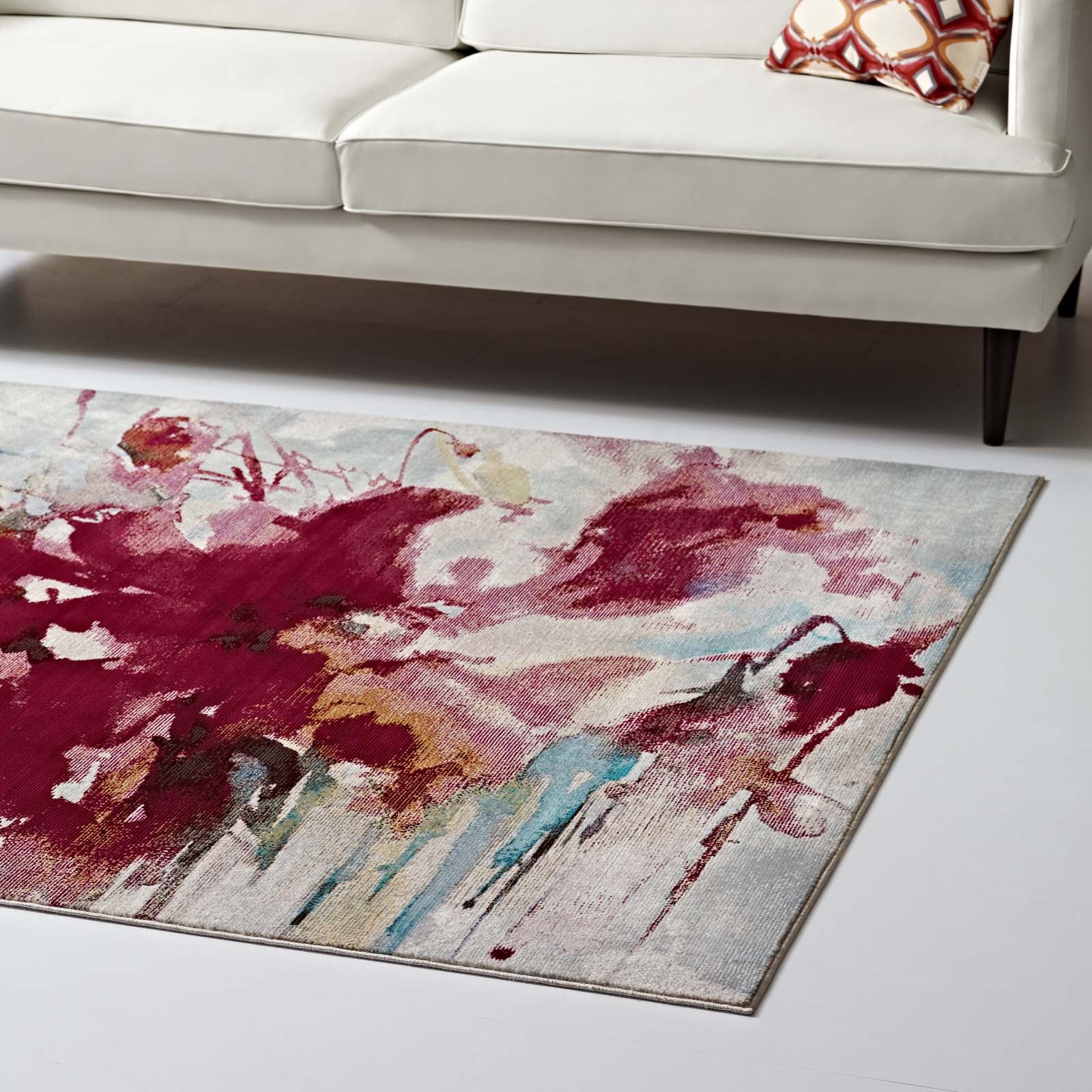 Blume Abstract Floral Area Rug