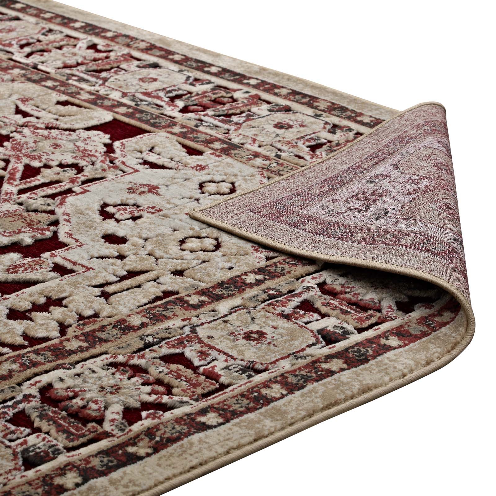 Grania Ornate Vintage Floral Turkish Area Rug - East Shore Modern Home Furnishings