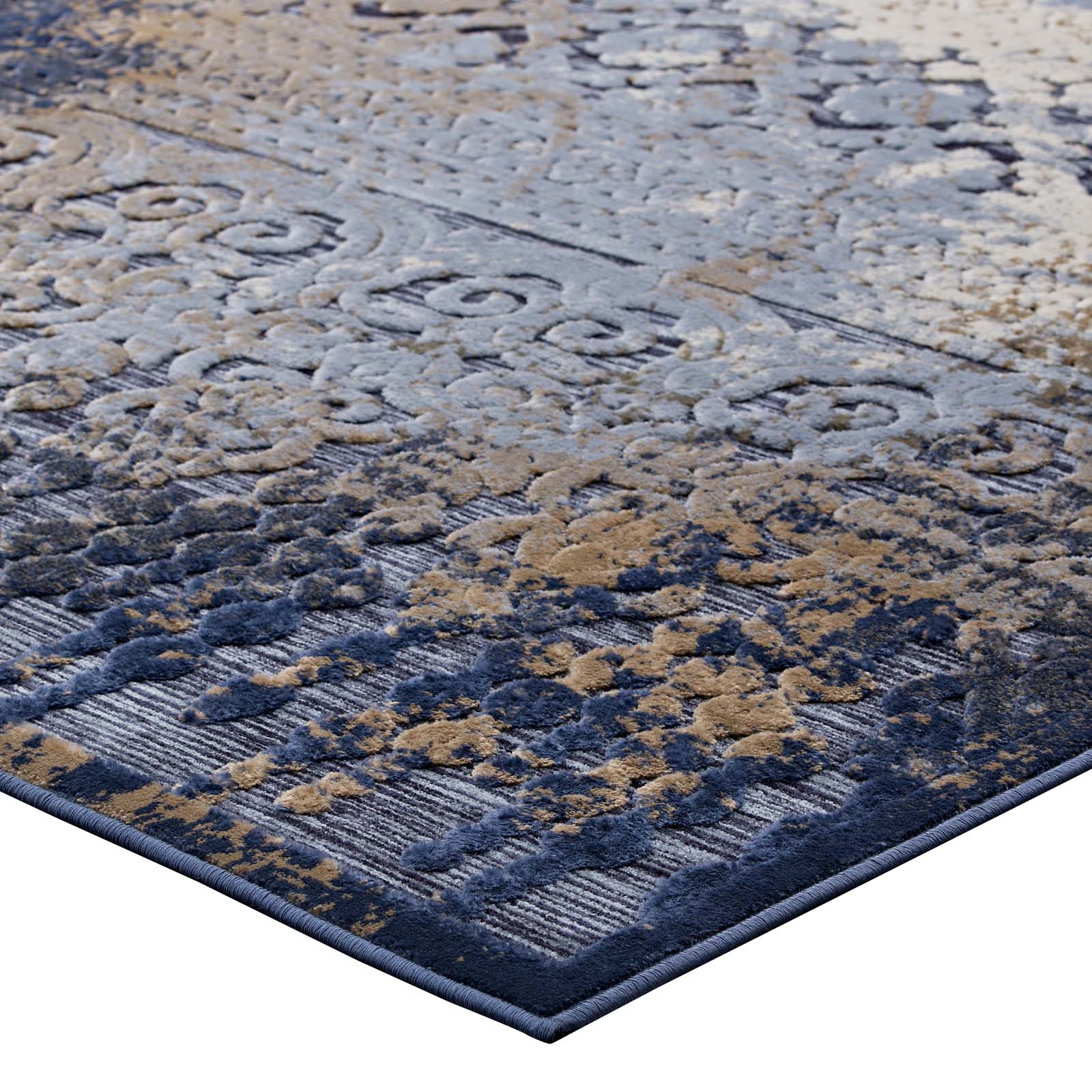 Kalene Distressed Vintage Turkish 8X10 Area Rug - East Shore Modern Home Furnishings