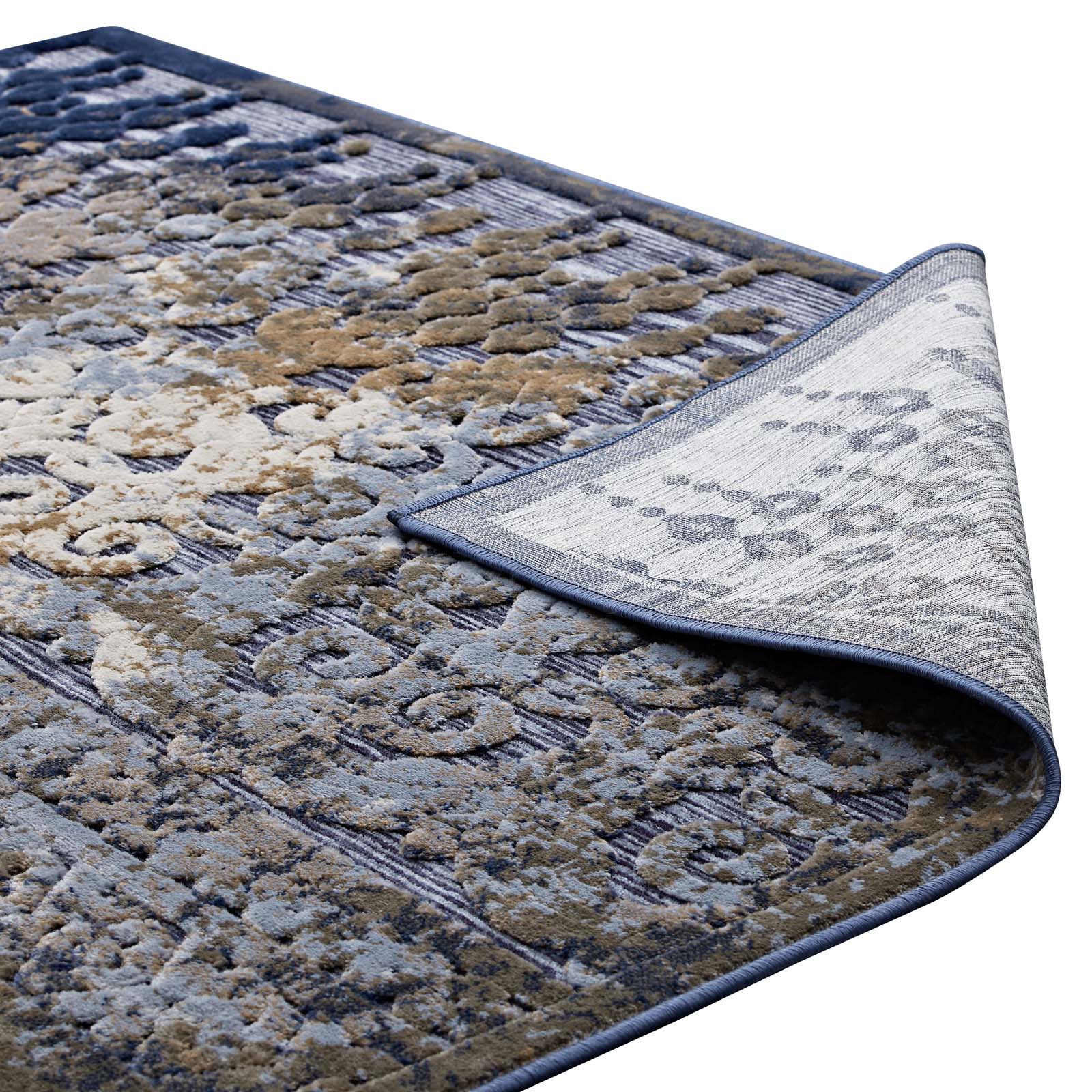 Kalene Distressed Vintage Turkish 8X10 Area Rug - East Shore Modern Home Furnishings