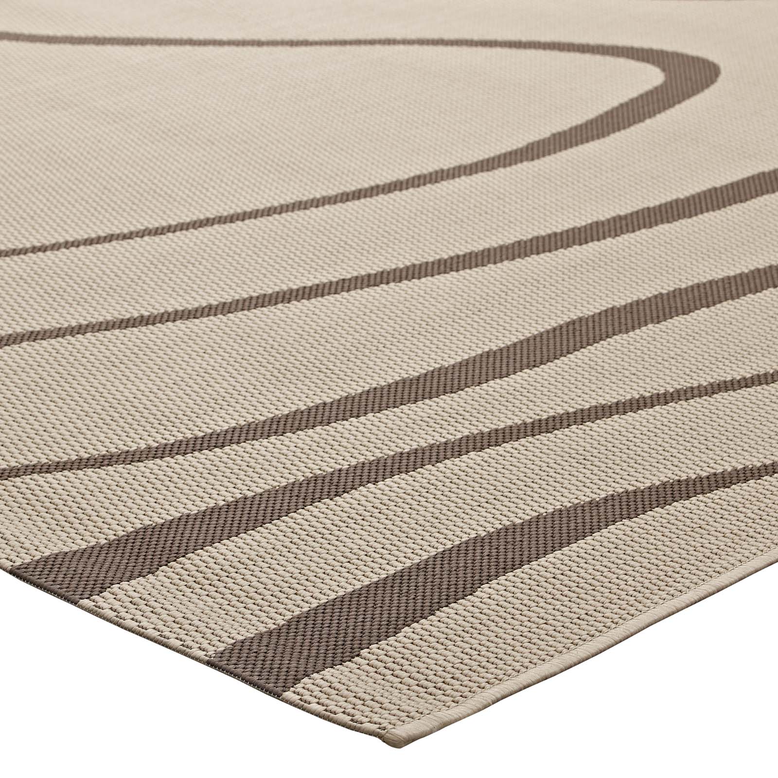 Surge Swirl Abstract 8x10 Indoor and Outdoor Area Rug - East Shore Modern Home Furnishings