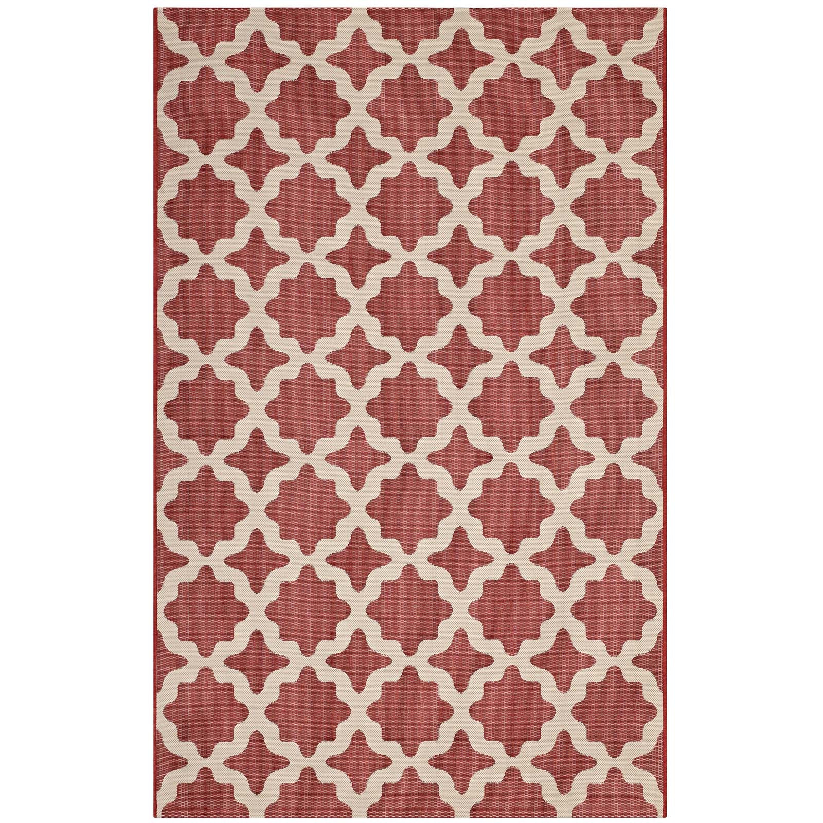 Cerelia Moroccan Trellis Indoor and Outdoor Area Rug
