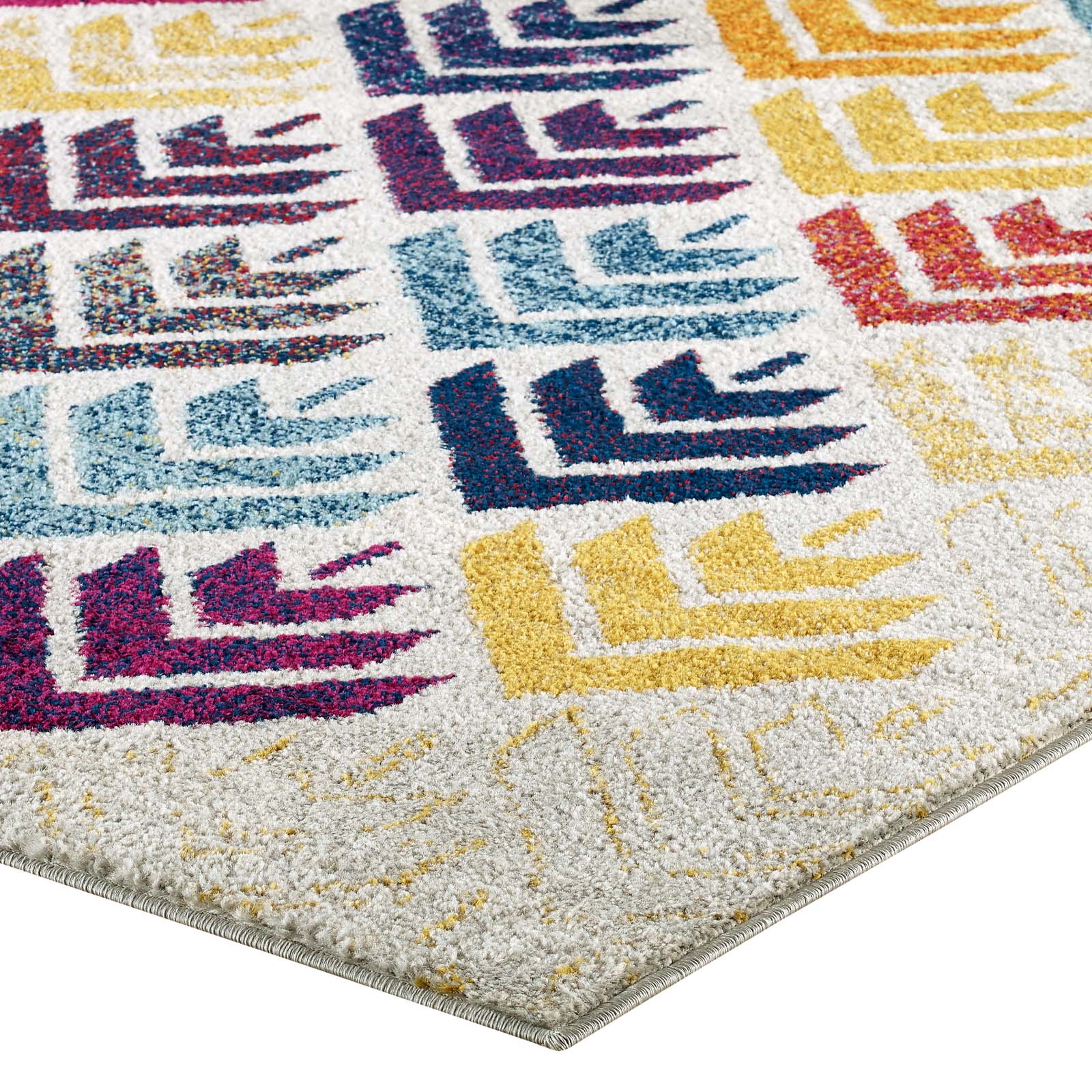 Entourage Florin Abstract Floral Area Rug - East Shore Modern Home Furnishings