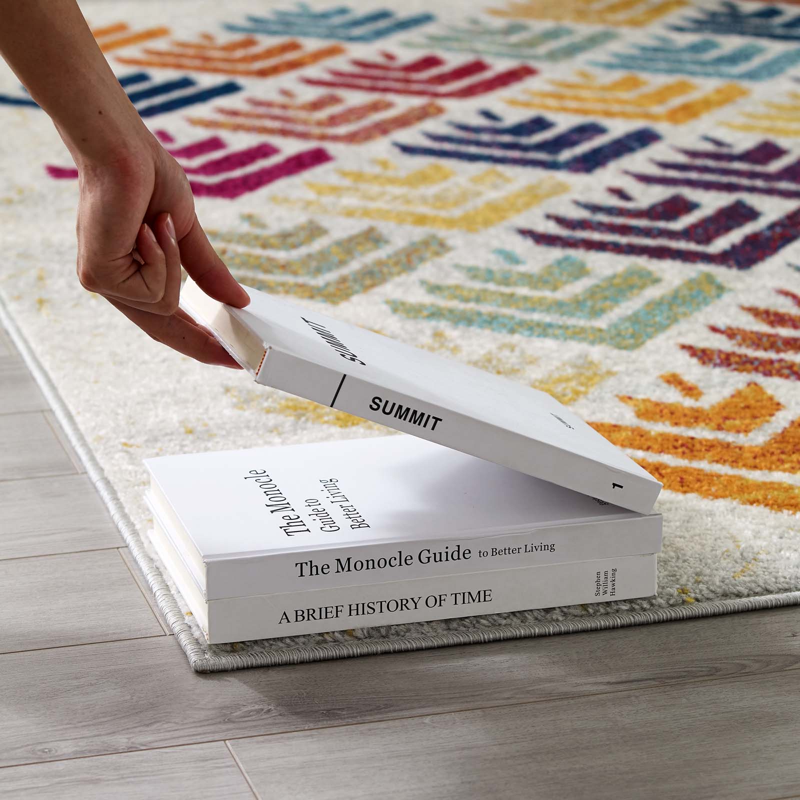 Entourage Florin Abstract Floral Area Rug - East Shore Modern Home Furnishings