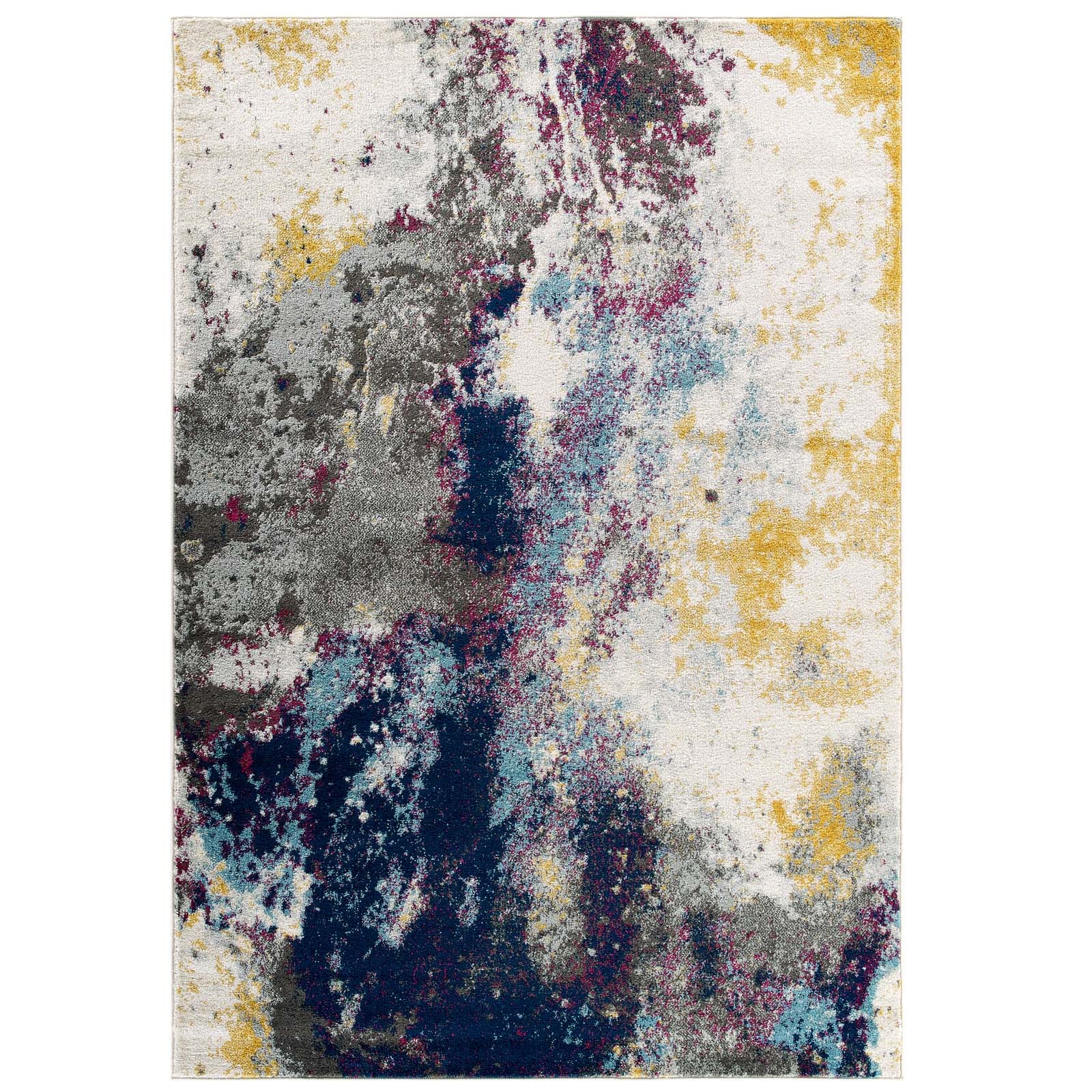 Entourage Adeline Contemporary Modern Abstract Area Rug - East Shore Modern Home Furnishings