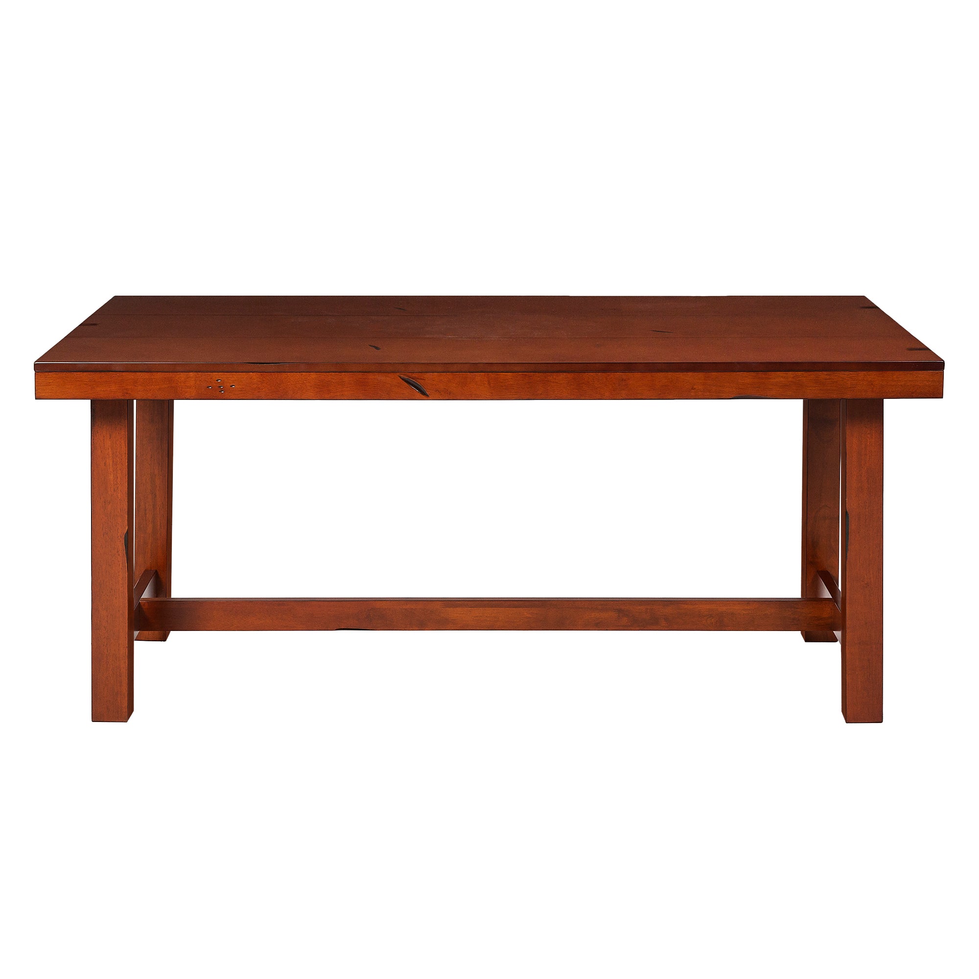 68" Rustic Wood Expandable Dining Table - East Shore Modern Home Furnishings