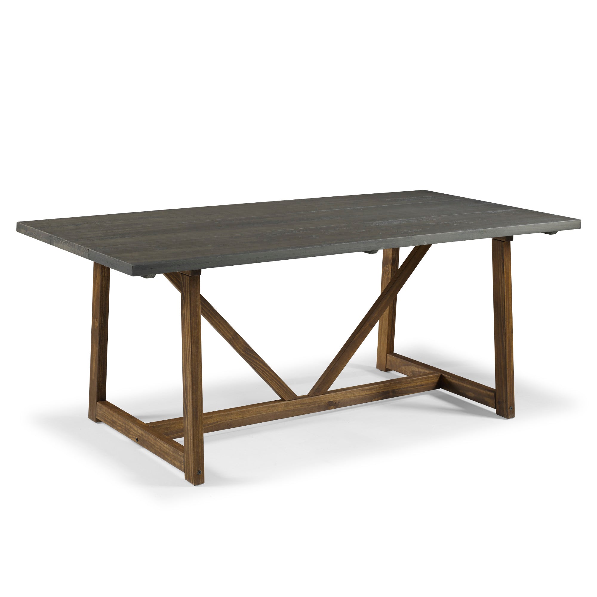 Brennan 72" Solid Wood Trestle Dining Table - East Shore Modern Home Furnishings