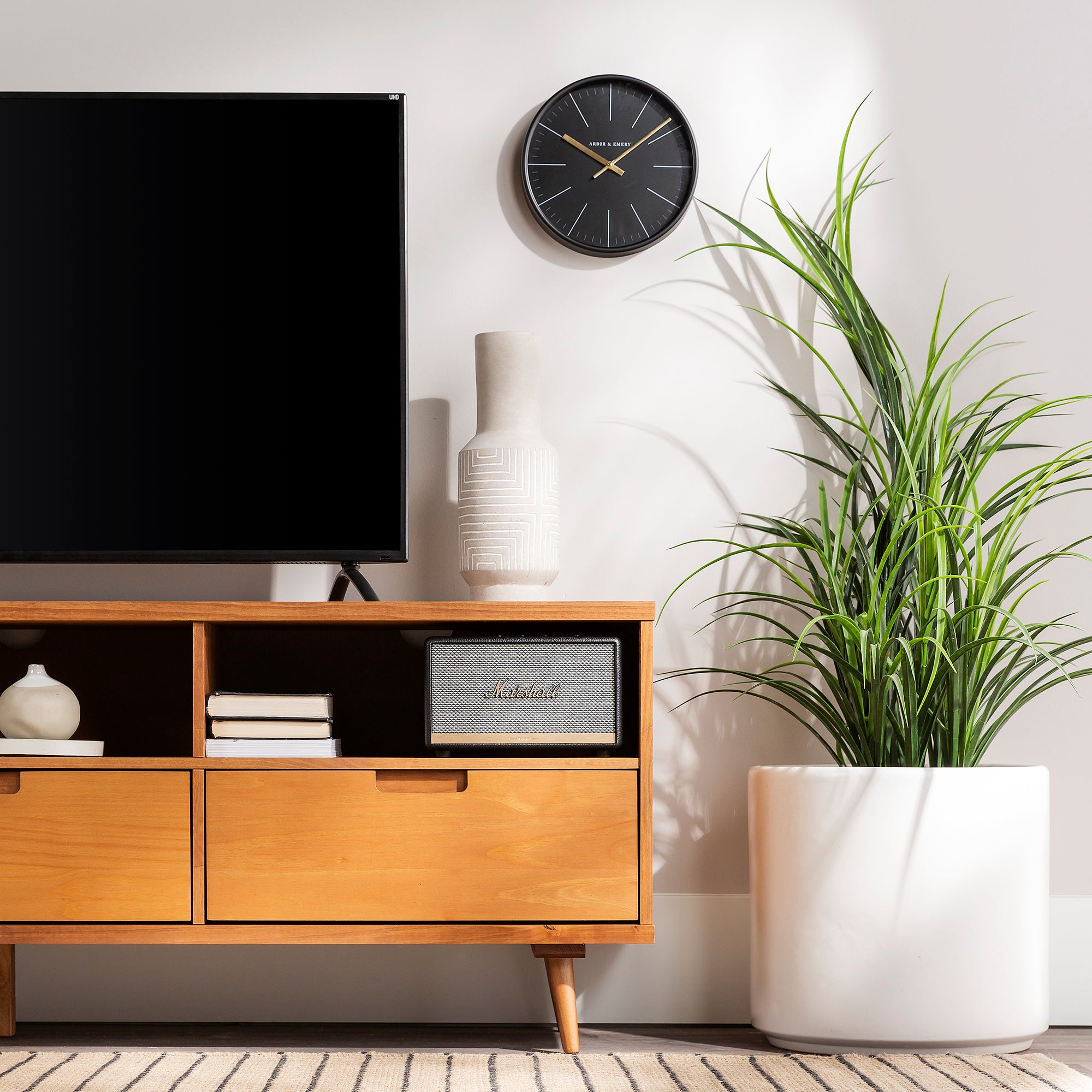 Ivy 70" 3 Drawer Solid Wood TV Stand - East Shore Modern Home Furnishings