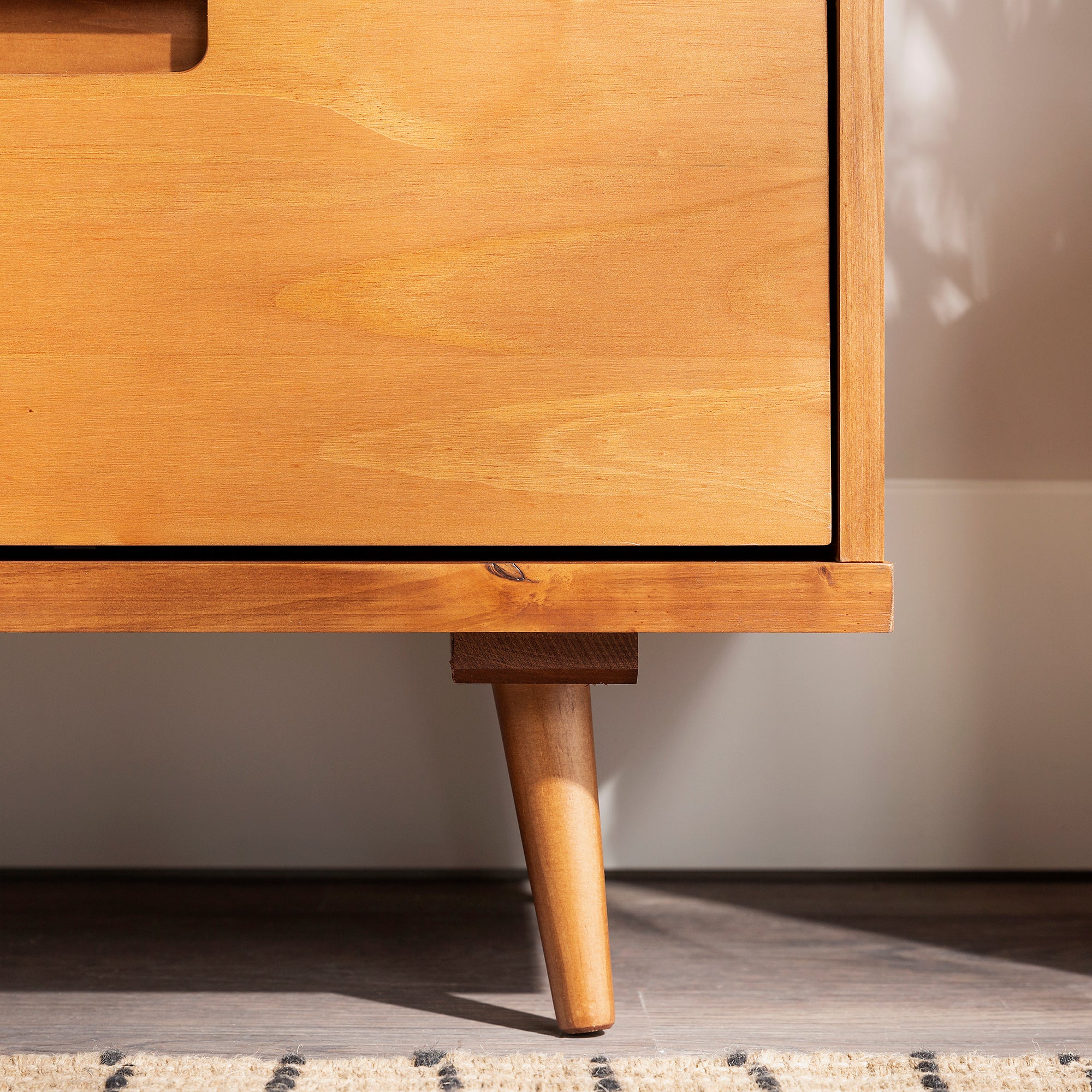 Ivy 70" 3 Drawer Solid Wood TV Stand - East Shore Modern Home Furnishings