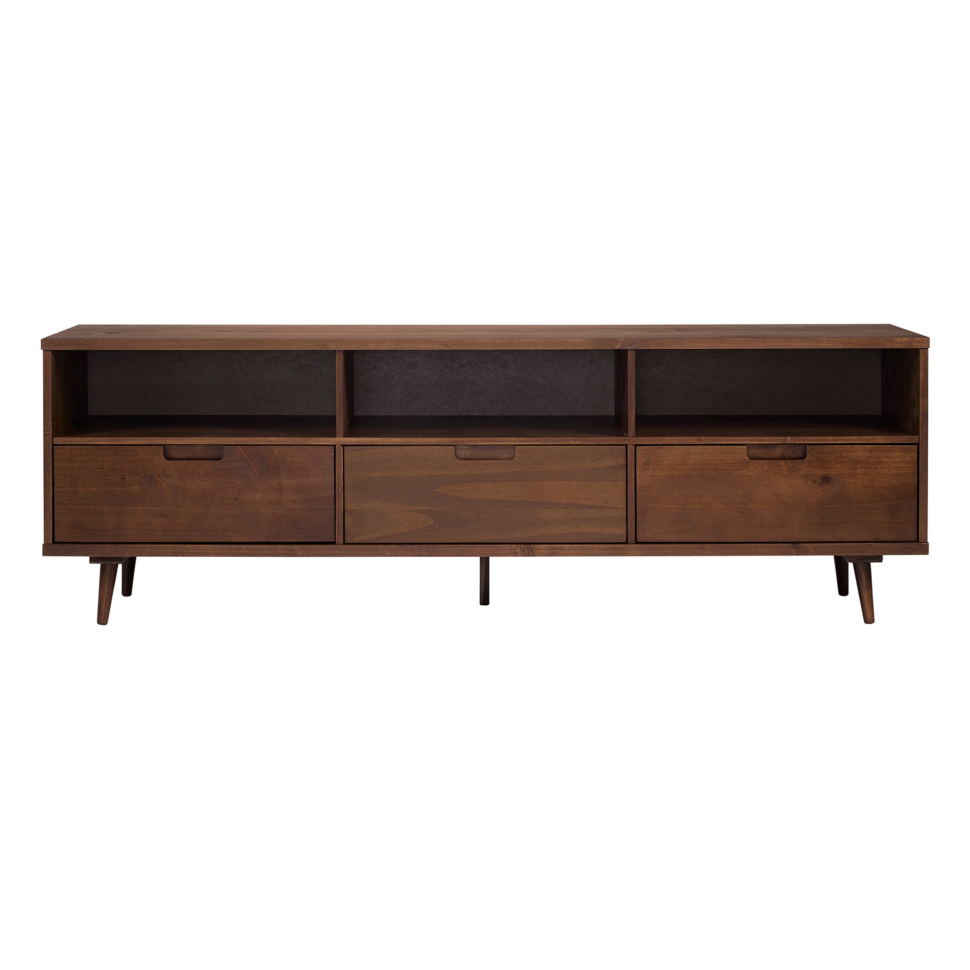 Ivy 70" 3 Drawer Solid Wood TV Stand - East Shore Modern Home Furnishings