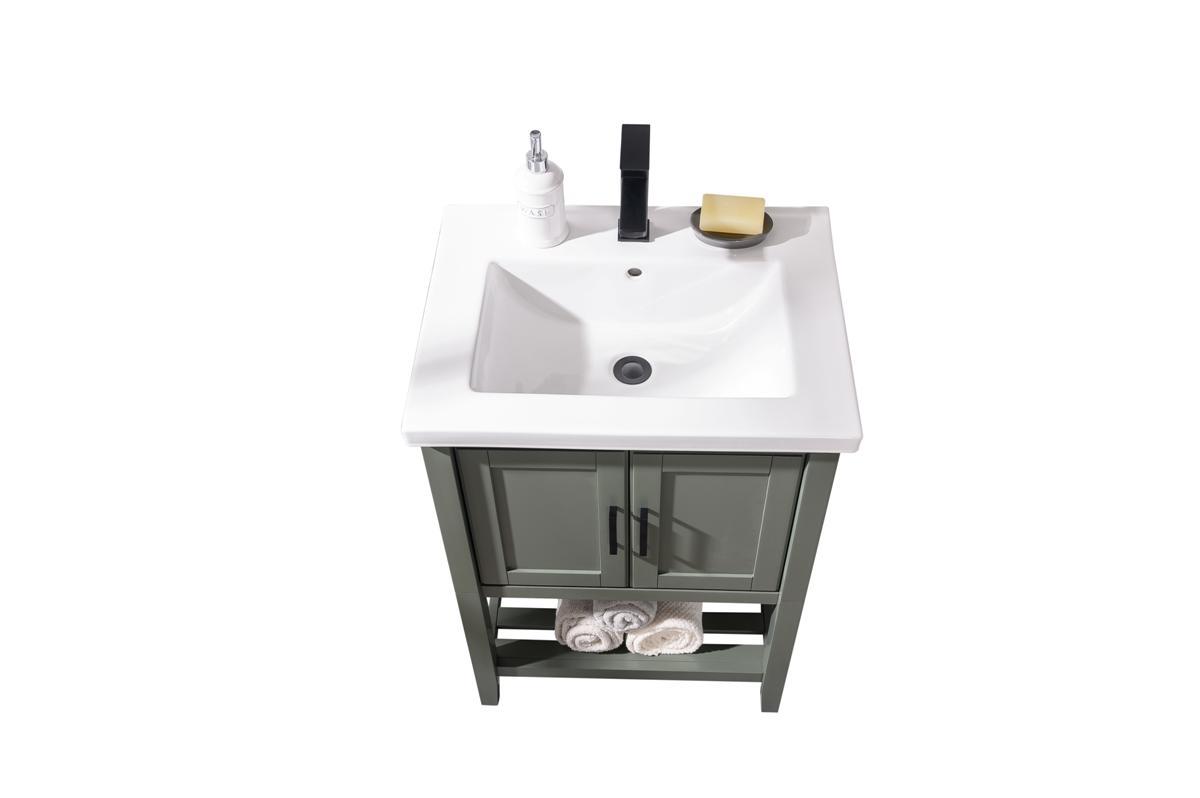 24" KD Bathroom Sink Vanity - East Shore Modern Home Furnishings