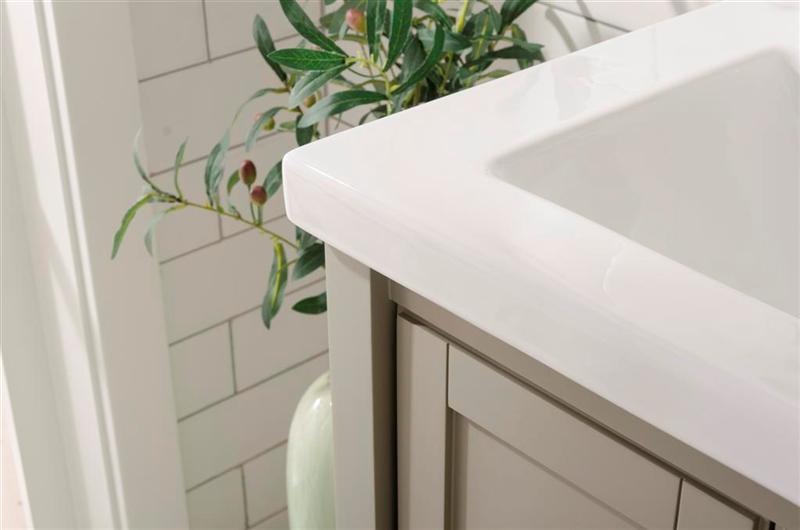 24" KD Bathroom Sink Vanity - East Shore Modern Home Furnishings