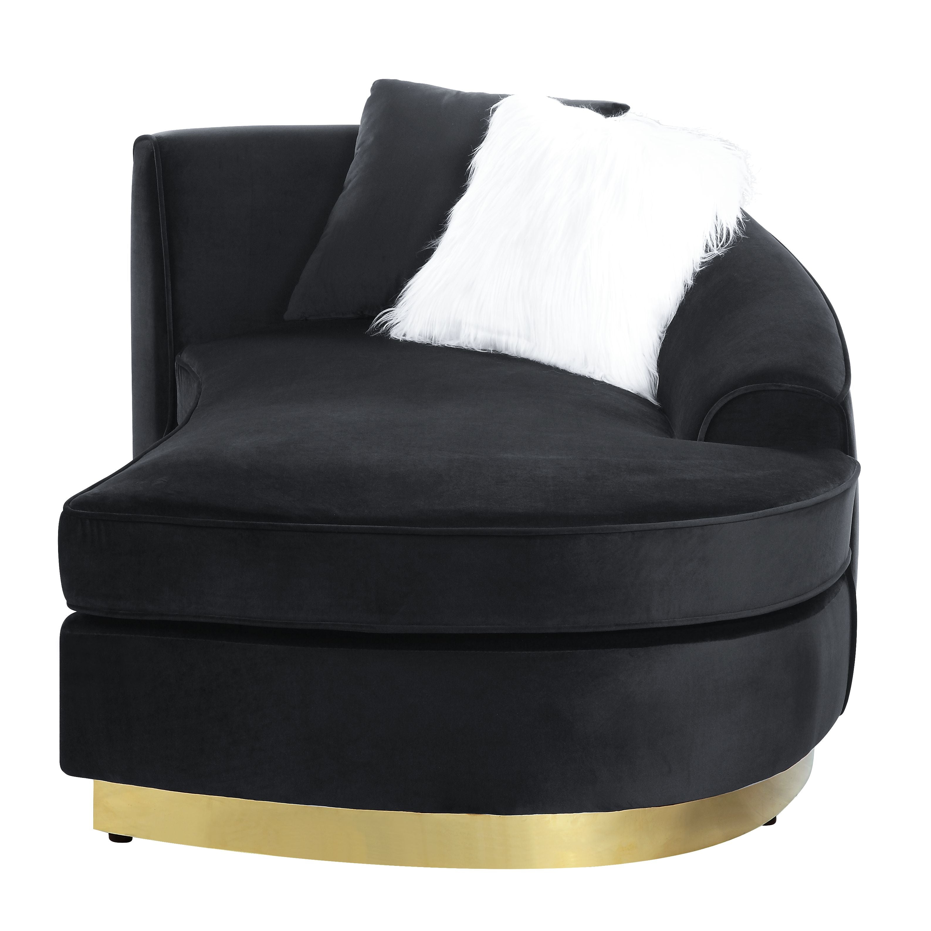 Achelle Chaise w/2 Pillows - East Shore Modern Home Furnishings